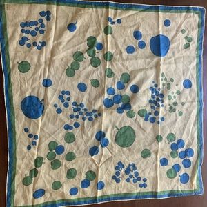 Fiorio vintage cotton men’s pocket square